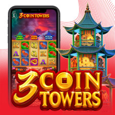 Endorphina Releases 3 Coin Towers: A Festival of Fortune with Three Bonus Games!