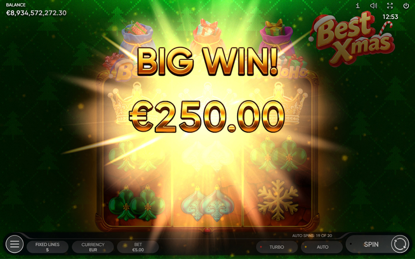 Best Xmas by Endorphina | Play Demo Game