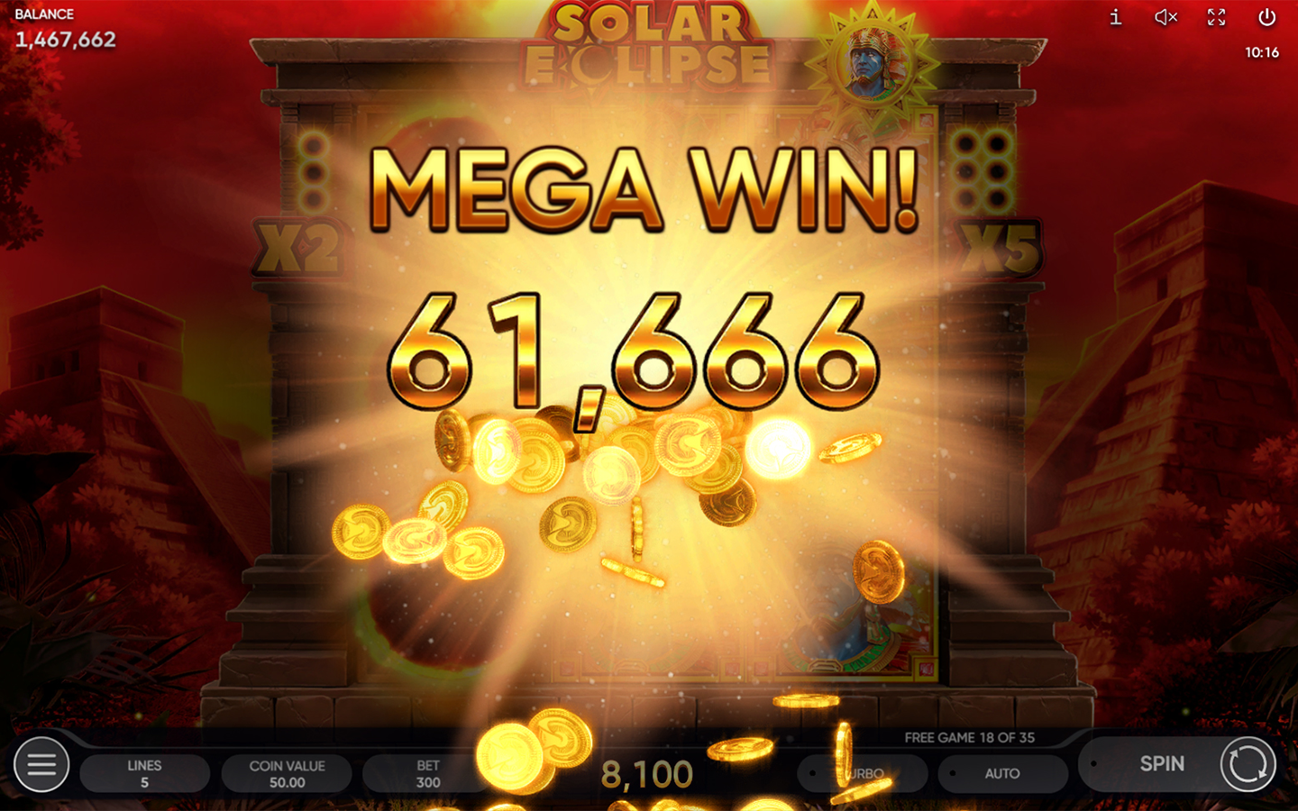 Solar Eclipse Slot | Endorphina Aztec-Themed Casino Game