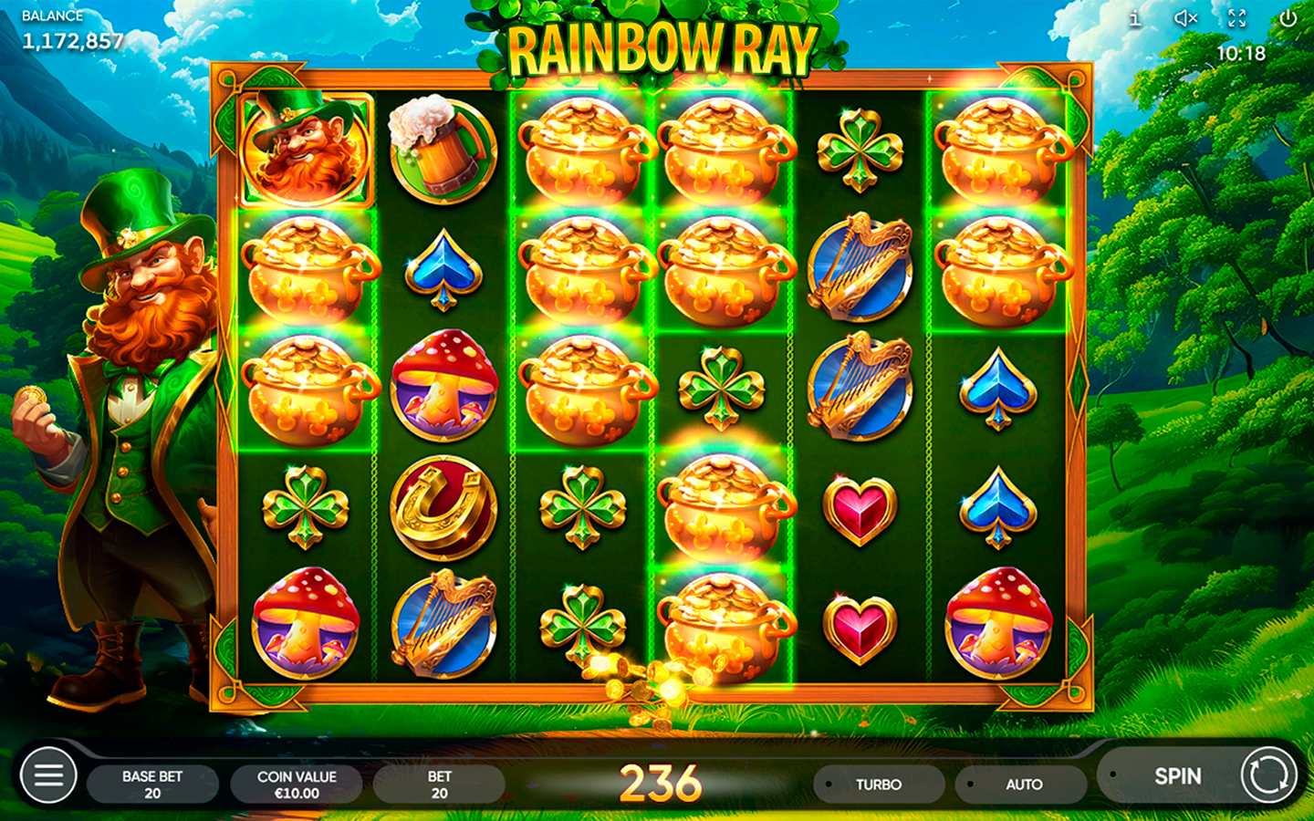 Rainbow Ray slot | Aventura de Endorphina