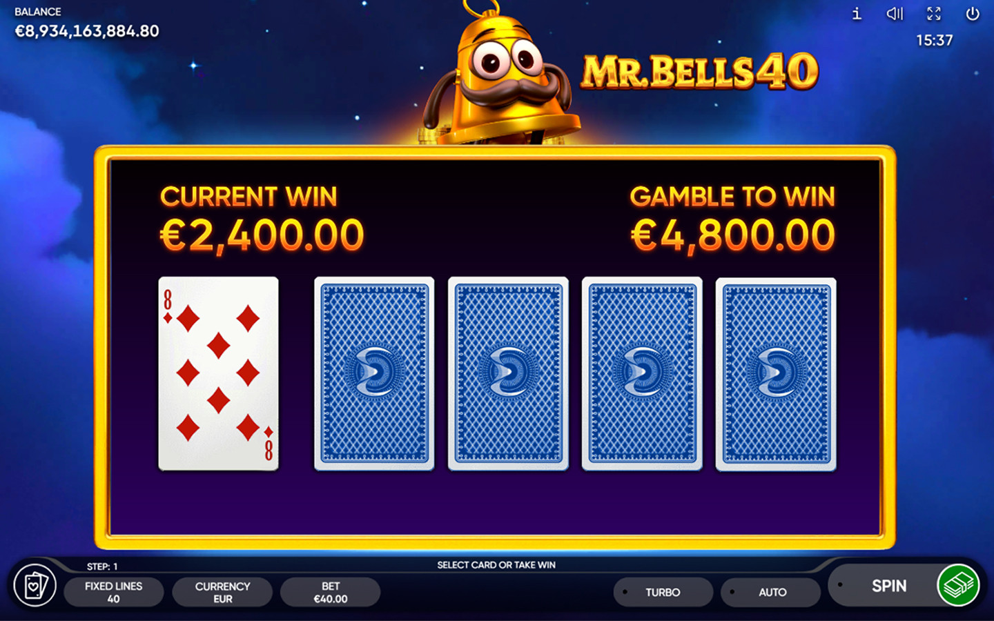 Mr. Bells 40 by Endorphina | Play Demo Game