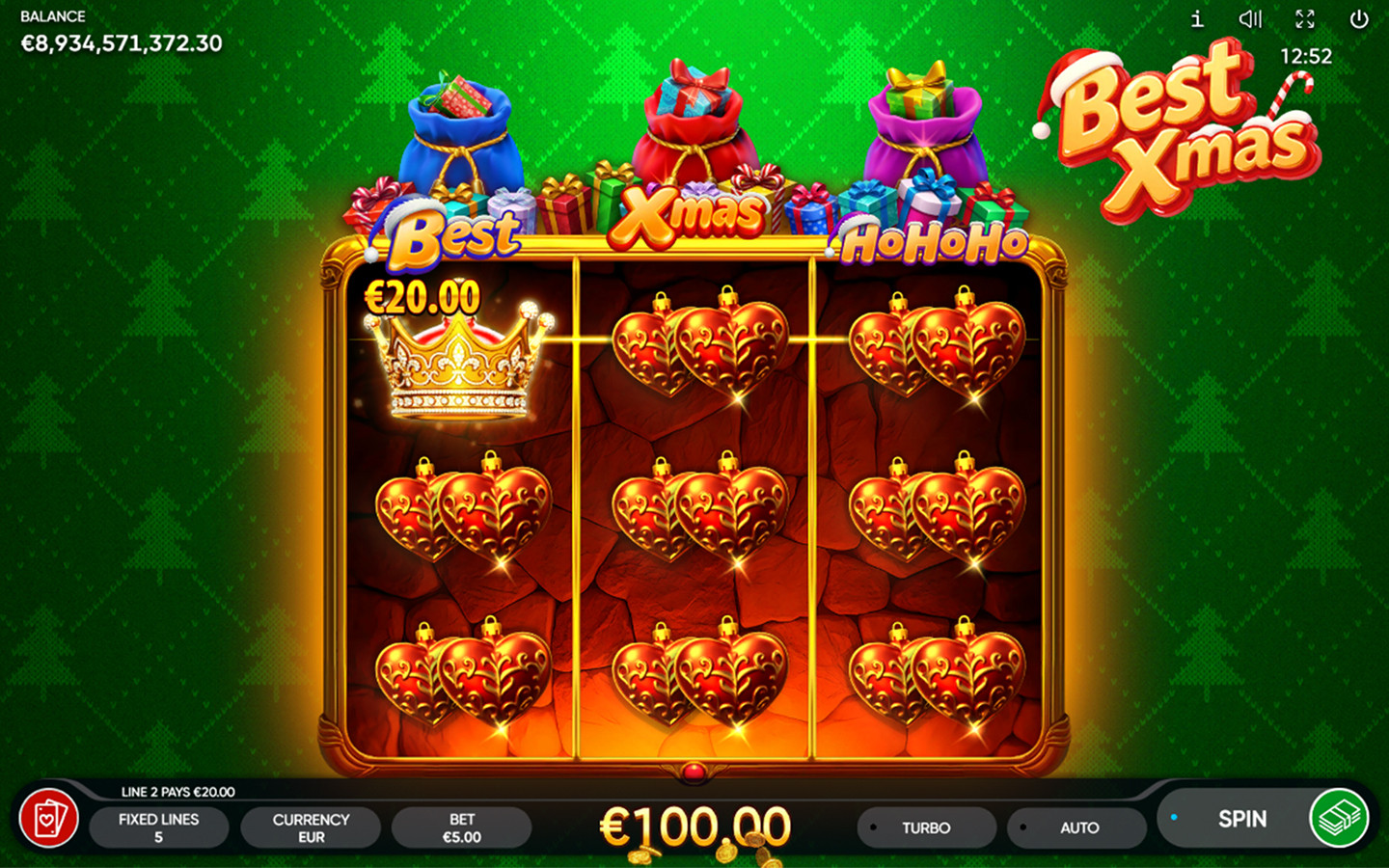 Best Xmas by Endorphina | Play Demo Game