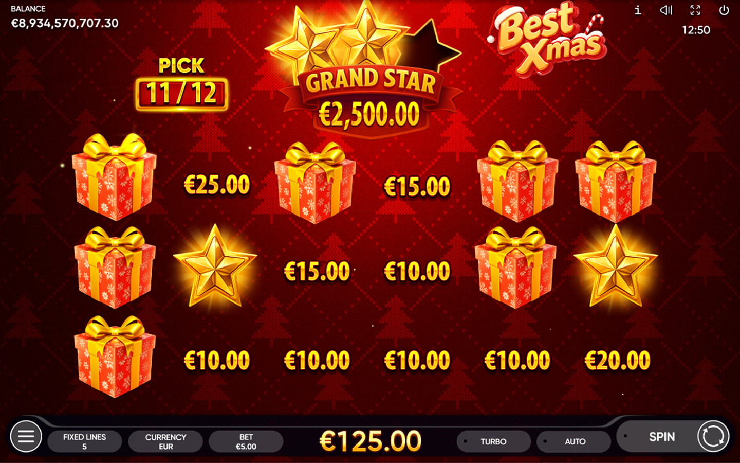 Best Xmas by Endorphina | Play Demo Game