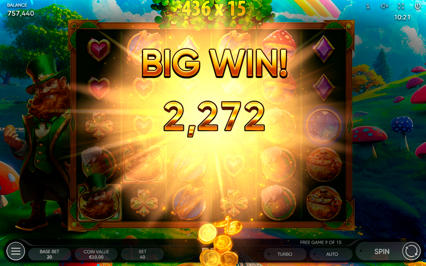 Rainbow Ray slot | Aventura de Endorphina