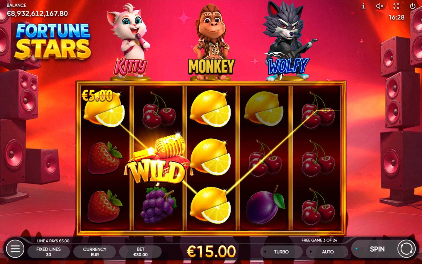Fortune Stars by Endorphina | Play Demo Game