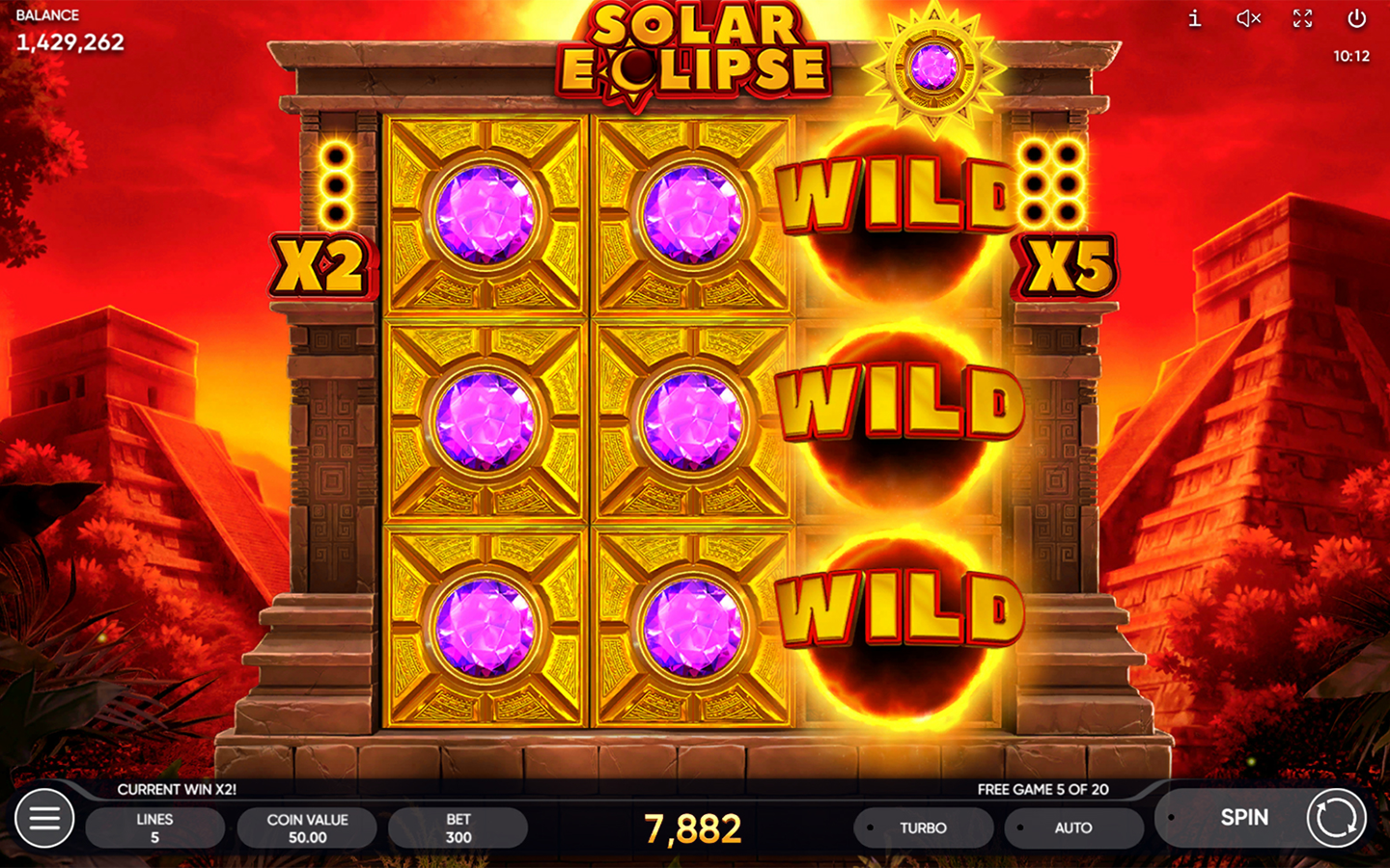 Solar Eclipse Slot | Endorphina Aztec-Themed Casino Game