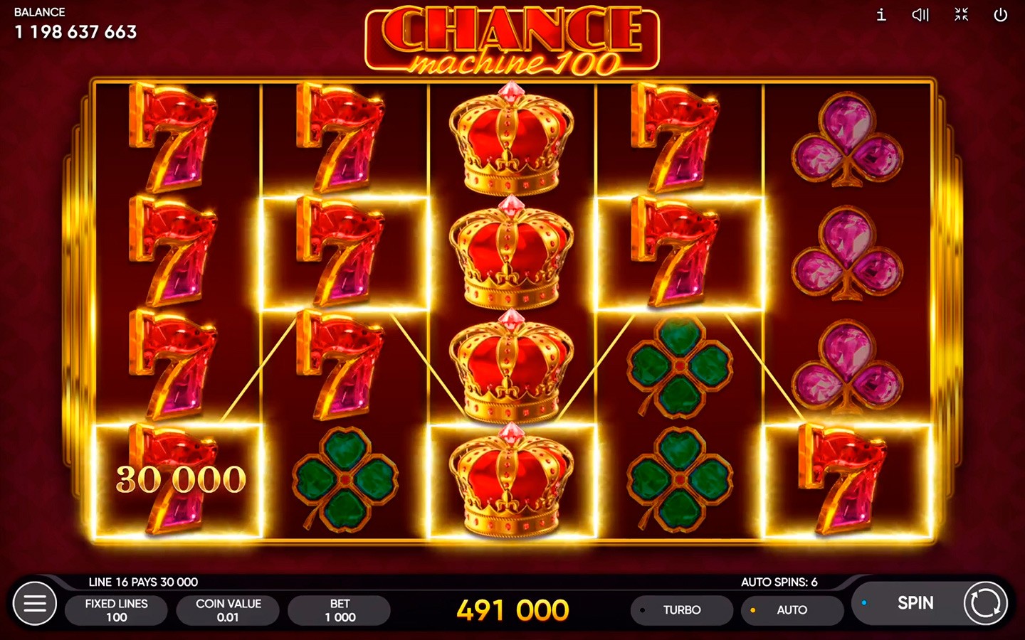 Chance Machine 100 | Classic Slot Game by Endorphina
