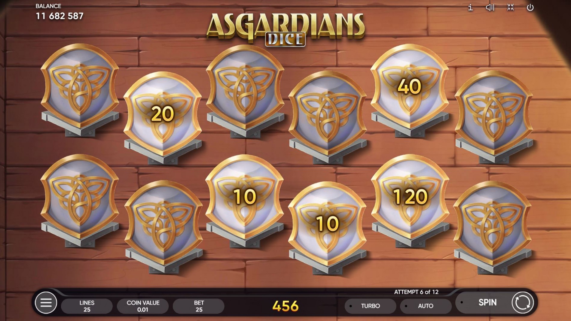 Asgardians Dice | Slot Game by Endorphina