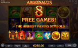 Argonauts | Adventure Slot Game by Endorphina
